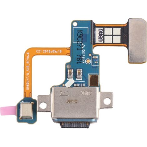 Flexibles Ladeanschlusskabel kompatibel mit Samsung Galaxy Note9 N960F / N960A / N960U (1/4)