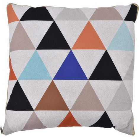 Oreiller Pliable 2 en 1 pour Dos - Cousin Moelleux 40x40cm (Déplié 100x150cm) pour Canapé Voiture Maison