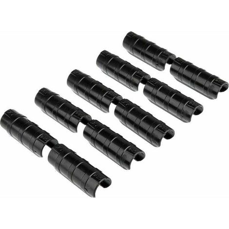 Pack de de 24 clips pour tubes , XU,de serre de 24 à 26 mm de diamètre, produit qualité supérieure, durable et fiable, matériaux sélectionnés, conforme normes, easy à utiliser - KZQ (1/4)