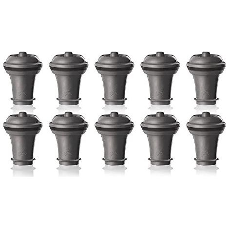 Bouchons Vacuvin Iic Gris (lot De 10) Conservation Sous Vide Optimale Pour Vin - Vacuvin Iic (1/2)