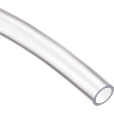 8mm x 10mm Transparent Vinyle Tube Plastique Flexible Tuyau Tube (1/4)