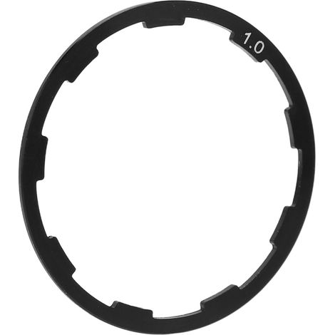 Entretoise de direction en aluminium pour vélo route et VTT, rondelle de réglage pour jeu de direction (1/5)