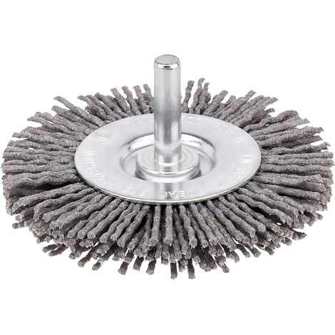 SPAZZOLA CIRCOLARE CON GAMBO Ø mm  75 - spessore fili 10 mm  - STANLEY
