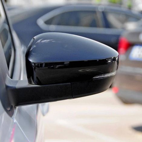 1 paio di calotte per specchietti laterali VW Polo 6R 6C 2014-2017 per copri specchietti Volkswagen ABS (1/5)