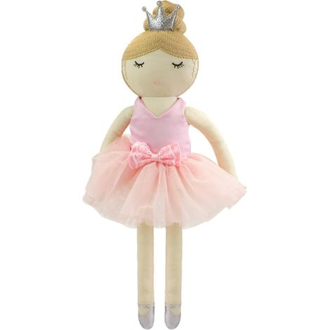 Poupée Ragdoll Fille Apaisante Princesse Ballerine Rose, Jouet en Peluche Doux, Cadeau de Noël, Taille 30cm (1/4)