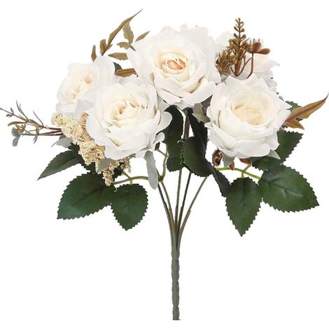 Rosas de franela, ideales para bodas, fiestas, ramos de flores para decoración del hogar y flores artificiales.