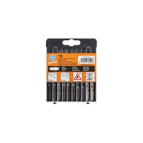 LAME IN KIT ASSORTITE PZ.10 PER SEGHETTI ALTERNATIVI ATTACCO BOSCH- - PG 721.90 - 3 pezzi PG