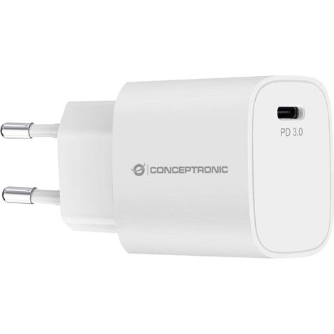 Conceptronic ALTHEA14W Ladegerät für Mobilgeräte Universal Weiß AC Schnellladung Drinnen