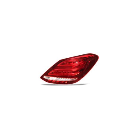 Feu arrière LED droit pour classe C W205 berline 2015-2018 Remplacement facile Technologie LED rouge/ambre/blanche Matériaux ABS + PMMA + PC - A2059060457 (1/5)