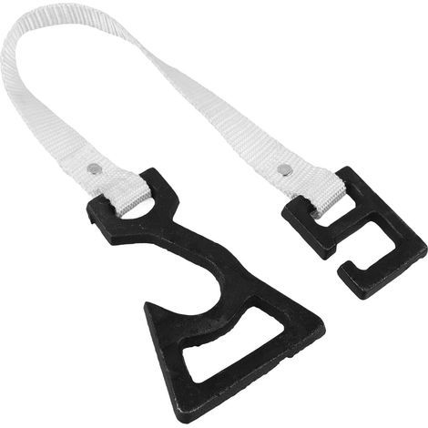 Support pour Manguera de Lona y Hierro Fundido Colgador Compacto (1/5)