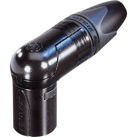 XLR mâle, coudé Neutrik NC3MRX-B Nombre de pôles: 3 noir 1 pc(s) D27309 (1/2)