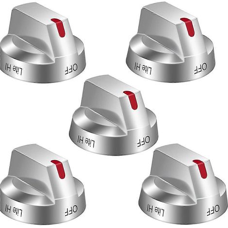 Boutons de cuisinière à gaz pour remplacement de boutons de cuisinière électrique --- (1/5)