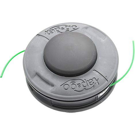 Oleo Mac – Tête de débroussailleuse nylon Tap & Go Evo – Semi-automatique – Fil 2.4 mm pour herbes drues et ronces – Diamètre 130 mm