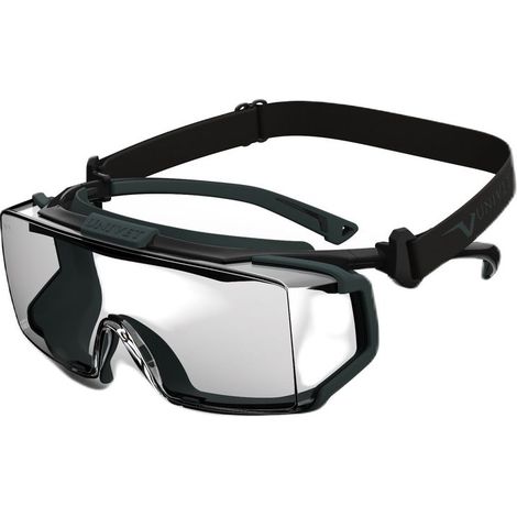 Lunettes de protection Univet 5X2 Advanced Hybrid -, Incolore, Polycarbonate ( Prix pour 1 )