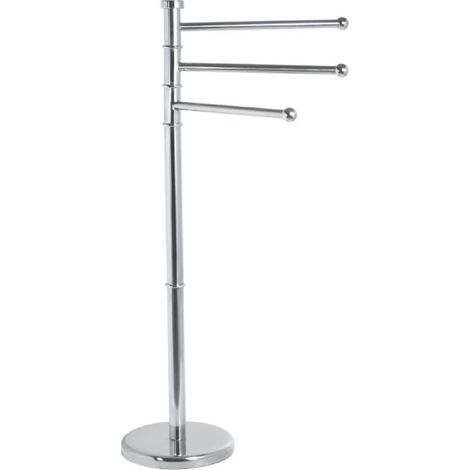 Aqualine Samba - Portasciugamani a pavimento, acciaio inox SB161 (1/2)