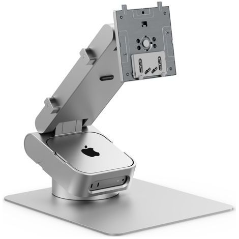 Alogic ASPEKT Omni Fold Stand Mac Mini for 32  Monitor Silver (1/5)