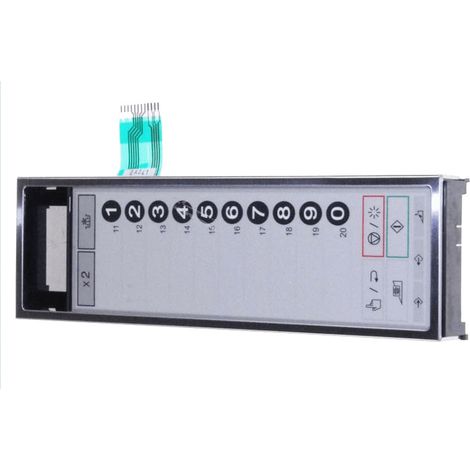 CLAVIER COMPLET POUR MICRO ONDES PANASONIC - FPNLCB774WRKZ (1/3)