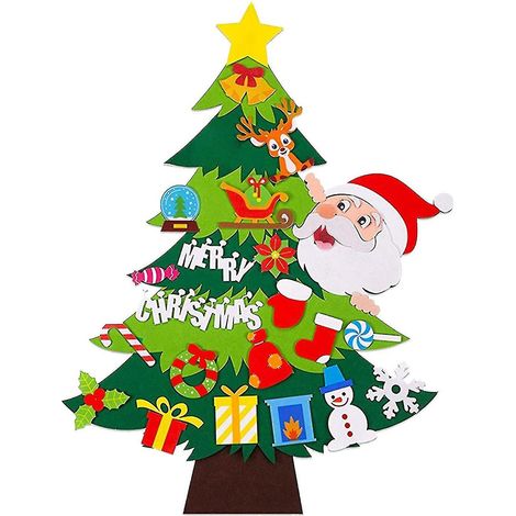 Sapin de Noël stéréoscopique, grands cadeaux de Noël, sapin de Noël non tissé (1/5)