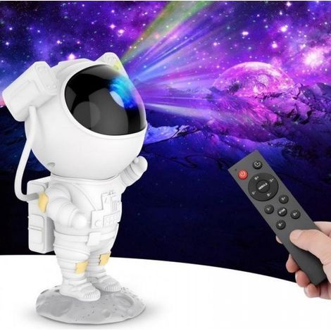 Filiyano – Lampe galaxie - Projecteur – Veilleuse astronaute / Lampe galaxie - Projecteur de ciel étoilé