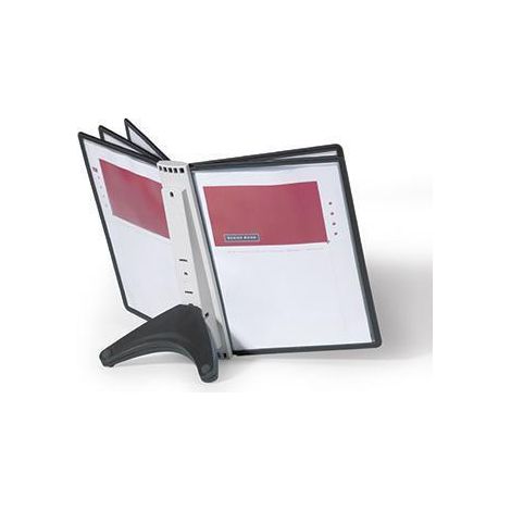 Durable Présentoir pour panneau transparent SHERPA SOHO 5 - 5540 noir DIN A4 Nombre de pochettes transparentes incluses (1/4)