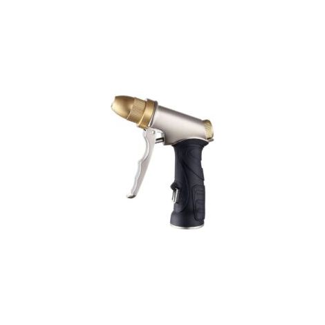 Wasserpistole, Sprinklerpistole, 1 Stück (Silber/Schwarz) - Crezuo