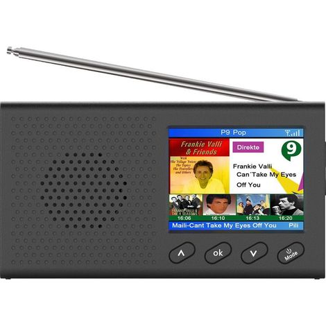 Radio DAB+ FM Portable avec Écran Coloré, Bluetooth et Affichage Programme/Météo (1/5)