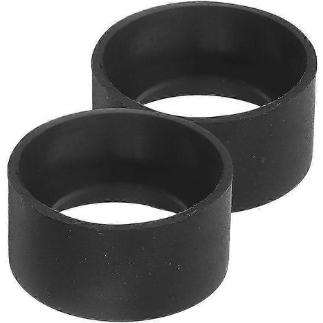 Set mit 2 Gummi-Augenmuscheln für Ferngläser, kompatibel mit 36–38 mm Stereomikroskopokularen. Ersatz-Augenmuscheln aus Gummi – 4,00 x 4,00 x 1,80 cm – Schwarz (1/4)