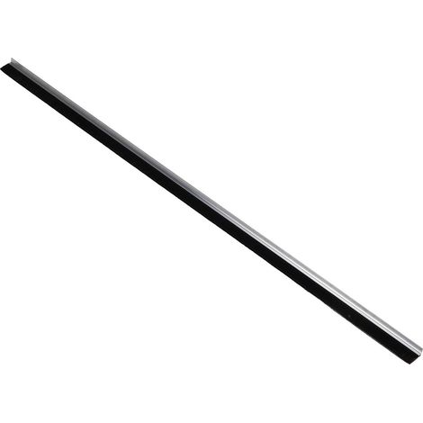 Brosse en bande RS PRO en Aluminium, Nylon noir, 19mm x 6,7 mm x 6.7mm ( Prix pour 1 ) (1/2)