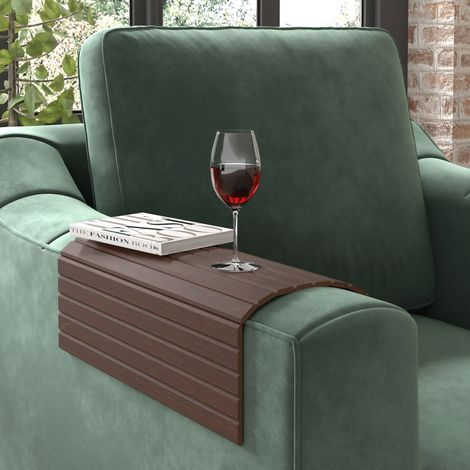 Funda de madera para mueble, sofá 44x40 cm nogal