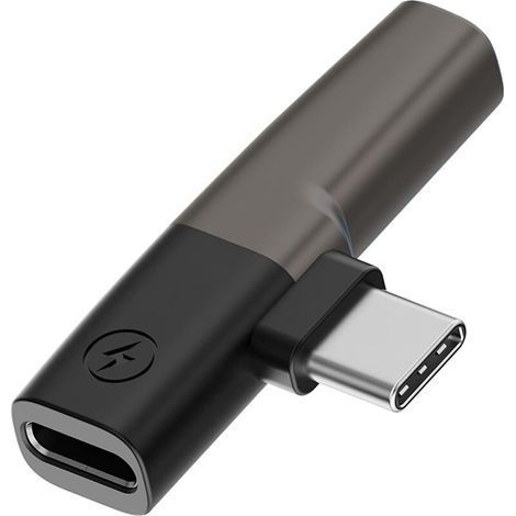 2 en 1 Adaptateur USB C vers Jack 3.5mm pour Casque et Charge, Adaptateur Prise Jack USB C, Compatible avec iPhone 16/15/14/Galaxy S25/S24/S23/Huawei/Xiaomi, Portable (1/5)