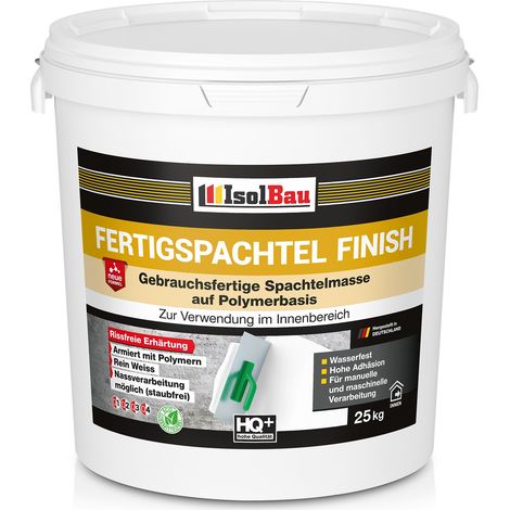 IsolBau Ready-Made Filler Fertigspachtel Finish 25 kg (1/5)