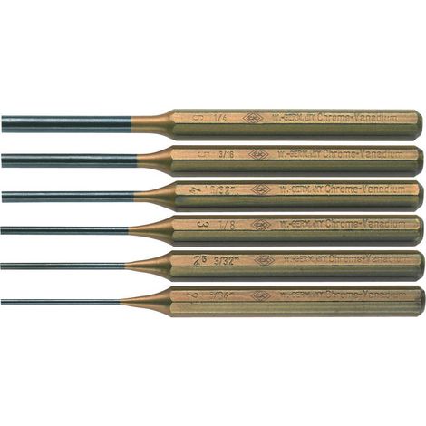 Ensemble de chasse-goupille 2, 2.5, 3, 4, 5, 6 mm C.K. T3328S C50953 (1/2)