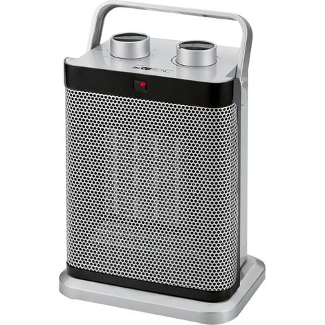Clatronic HL 3631 Heizlüfter Keramik Silber