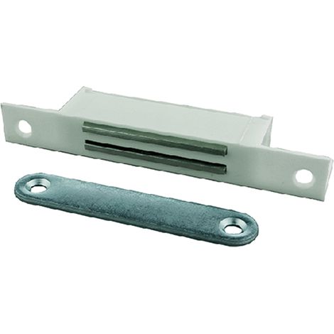 CHIUSURA MAGNETICA forza 12 kg bianca - pz. 1  - Blister Koncreto