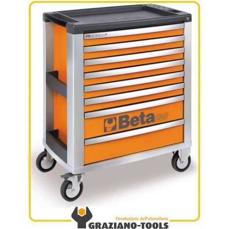 CASSETTIERA CON 8 CASSETTI ORANGE ART. C39 O/8 (1/5)