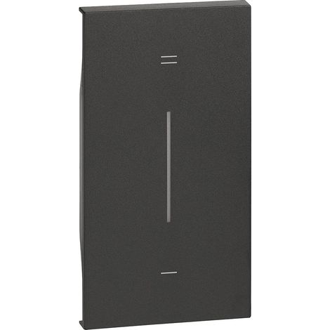 Living Now enjoliveur +/- 2 MODULES NOIR MYHOMEUP BTICINO BTKG19MH2