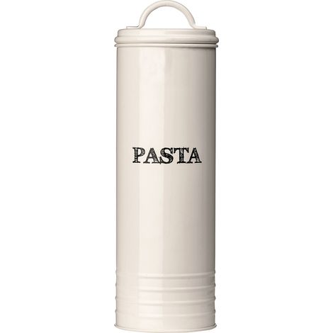 PREMIER Housewares 0507629 Sketch Scatola Metallica per Pasta, Metallo, Beige (1/5)