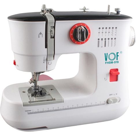 Petite machine à coudre pour débutants, mini machine à coudre portable 12 points, prise européenne 220 V (1/5)