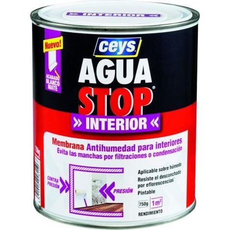 Sellador impermeable Aguastop Antihumedad, 750 g  Ceys 902815