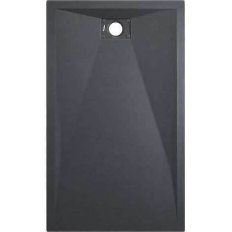 [JAMAIS UTILISE] Receveur de Douche Rectangulaire 150x90cm KINEDO Kinesurf+ Sans Bonde et Grille Gris - RD1058A (1/5)
