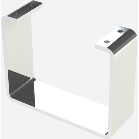 Q&Q pata metal uxia h120 150x50 cromo , La pata metálica Uxia es ideal para sofás y muebles, fabricada en metal duradero con un acabado en cromo y una altura (1/2)