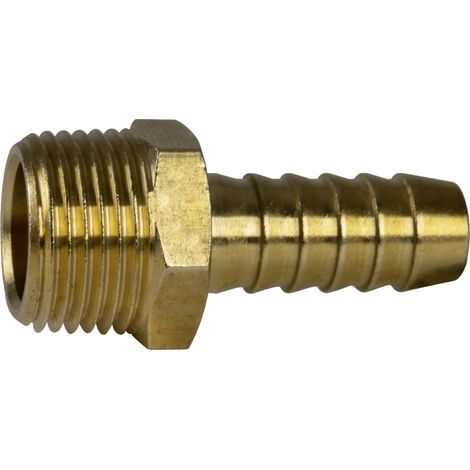 Güde Gewindetülle 9 mm 3/8 Außengewinde Druckluft Kompressorzubehör (1/2)