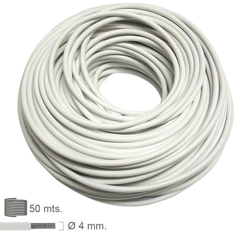 Petite chenille spiralée pour voilage doublé (Rouleau de 50 mètres)