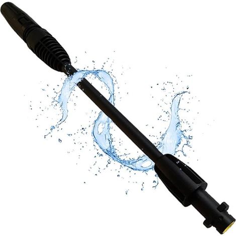 Lanza de limpieza de alta presión Dirt Blaster para Karcher, lanza de limpieza de alta presión para limpiadoras Karcher K2 K3 K4 K5 K6 K7 (120 cm/47 pulgadas) (1/5)