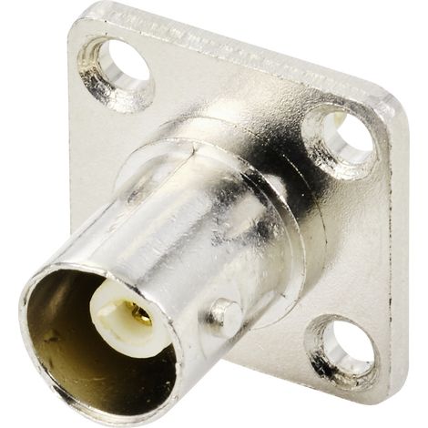 TRU COMPONENTS TC-9920760 BNC-Steckverbinder Flanschbuchse, Kontakte gerade 50 Ω 1 St. (1/3)