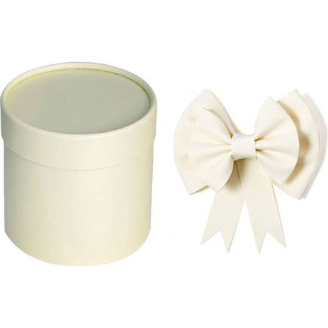 Petit seau en papier rond créatif, Mini porte-fleurs- huang elle (1/2)