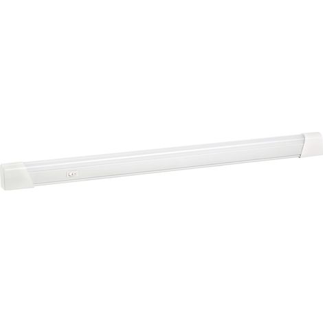TORI Réglette Meuble lg.585mm IP20 blanc LED intég. 10W 4000K 900lm a/inter ARIC 50628 (1/5)