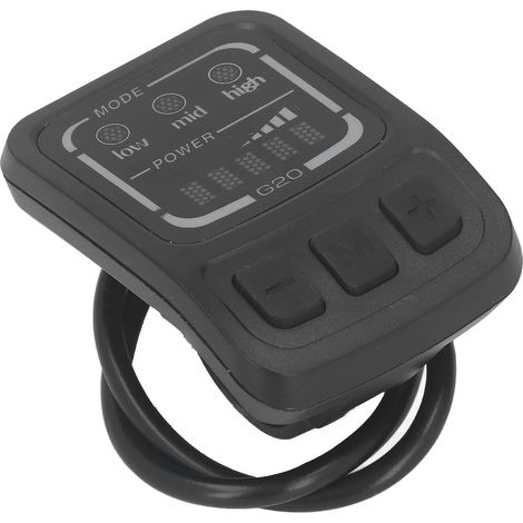 Écran LCD étanche pour vélo électrique G20 F - Moniteur pour scooter et vélo électrique (1/5)