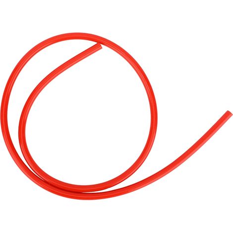 Pièce de rechange pour câble de bougie d'allumage en silicone de 8 mm pour automobiles (rouge) (1/5)