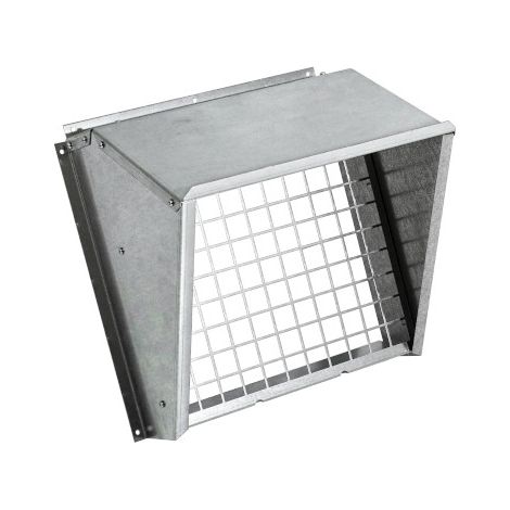 Regenschutz Außen und Fortluftanschl. CARMA 9035 von Zehnder - CZIOPT005528